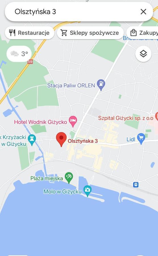 Appartamento Xo Centrum Giżycko Esterno foto